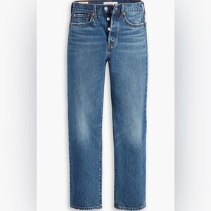 New Levi's Wedgie Straight 26x28 Button Fly